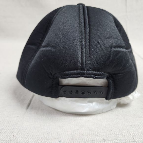 Terrys Uniforms Cap Hat Snap Back Black Adjustable Spell Out Chief of Police - Picture 5 of 12